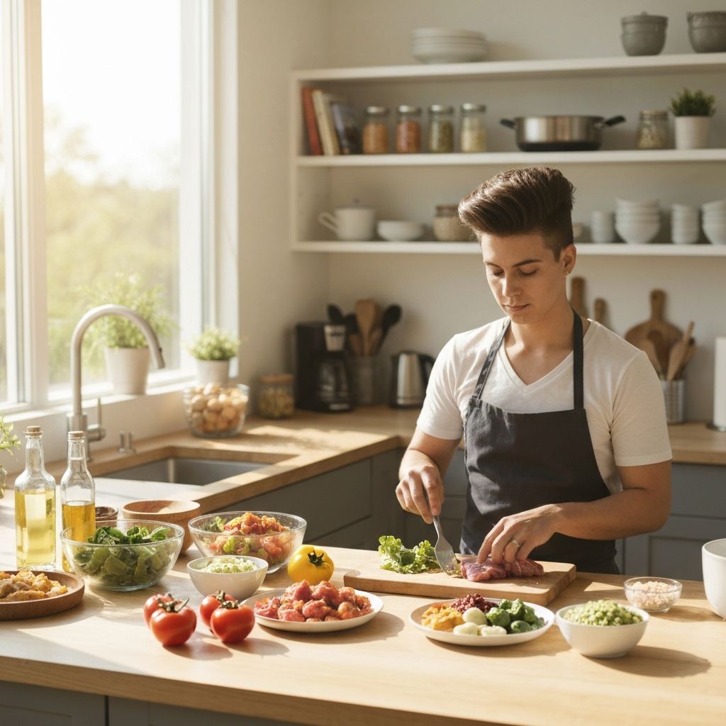 Gaya hidup sehat dan nutrisi seimbang