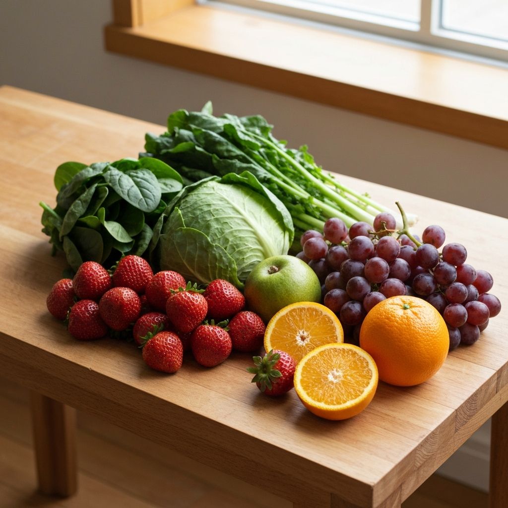 Nutrisi dari buah dan sayuran